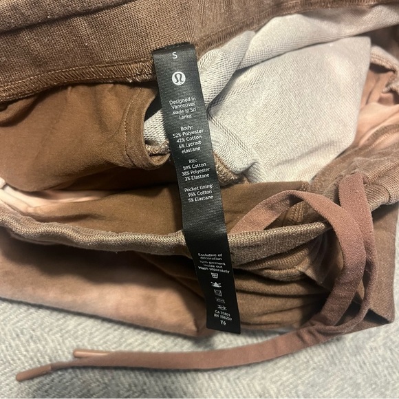 Lulu Brown and Pink Tie-Dye Joggers Small - Picture 4 of 8